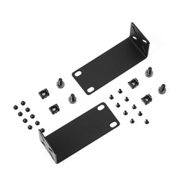 MokerLink Rack Mount Kit for 10.6 inch Switches, Adjustable Hole Distance 14-30mm, Mount a 10.6 Wide to a 19 Equipment Rack, Compatible for Netgear, Cisco, HP, TRENDnet, D-Link 10.6 inch Products