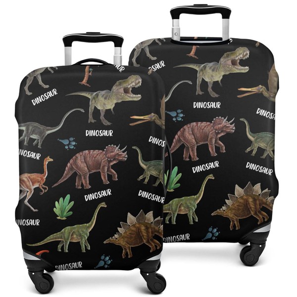 Dinosaur Suitcase Cover for Dinosaur Lover,Suitcase Protector Elastic Luggage Cover