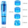 Finever Mini Massager Handheld with 4 Heads Pocket Pen for