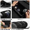 HIRAM Genuine Leather Watch Roll Watch Storage Case for Carrying