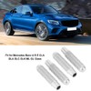 KIMISS 4 pieces car door lock pin knob cover fit