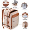 Bagsure 42L Travel Backpack, Hidden Straps, 3 Packing Cubes, Laptop
