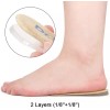 Dr. Foot 닥터풋 조절 가능한 정형외과 힐 트 인서트 다리