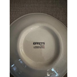 Effetti d' Arte Handmade in Italy Italian Handmade Effetti d'Arte 8-3/4” Amalfi Pasta/Salad/Soup Bowl  NEW