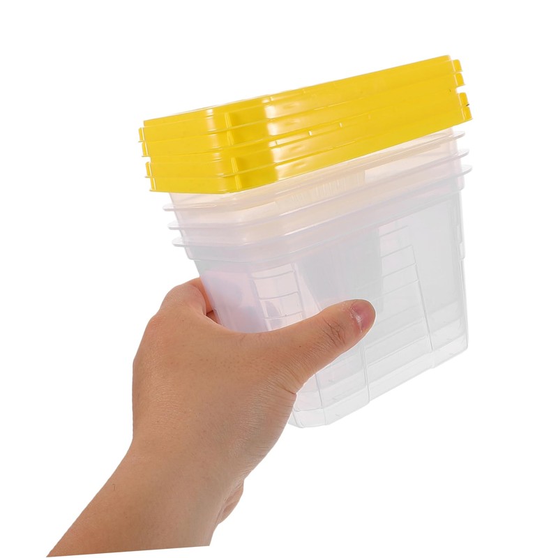 KICHOUSE 4pcs Large Room Dehumidifier Box Moisture Absorber Replacement Container