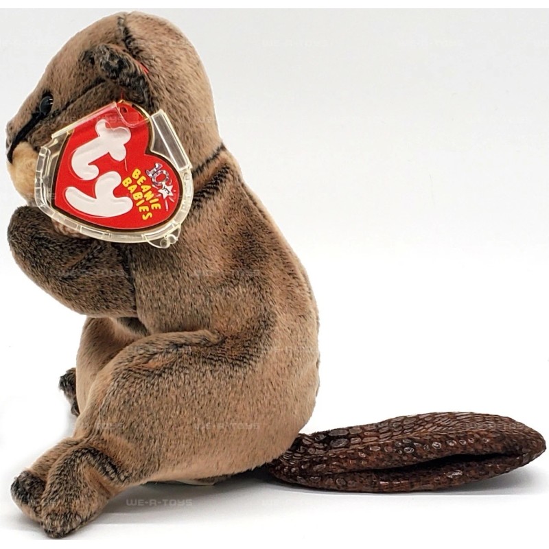 Ty Beanie Babies Lumberjack the Beaver Plush 2003