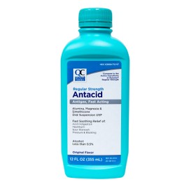 Quality Choice ANTACID LIQIUD REGULAR STRENGTH (MYLANTA) 12OZ