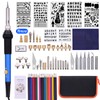 79PCS Burning Tool Kit Professional Pyrography Pen Soldering Iron Set
