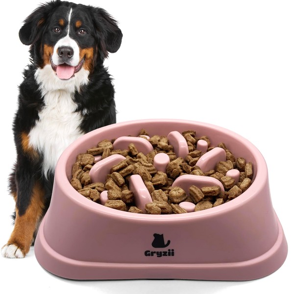 Anti-Glouton Dog Bowl | Slow and Healthy Eating, Promotes Animal