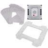 Duoleimi Pack of 6 Window Cleaning Robot Cleaning Pads for