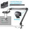 Blue Yeti Boom Arm Mic Stand with Pop Filter -