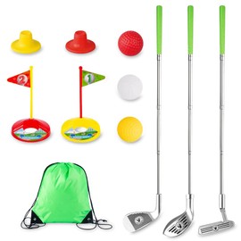 SALUDABLE Golf Club Set Kids Toy Putter Practice Game Kids Golf Set