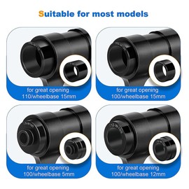 Pojedehy Bicycle Rack Road Bike Carrier Front Fork Quick Release Fixed Clip Parking Rack Bracket Easy Install