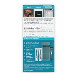 Just For Men Barba y Bigote, B-25 Tinte Castaño Claro para Las Canas de Barba y Bigote, paquete de 3