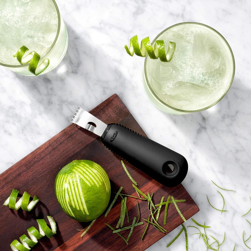 OXO 11261400 Good Grips Citrus Zester, talla única, color negro