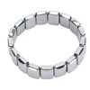 Terahertz Rectangle Bead Bracelet Energy Stone Fashion Unisex Terahertz Elastic