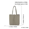 modamoda de - T253 - Italian Leather Tote Bag with