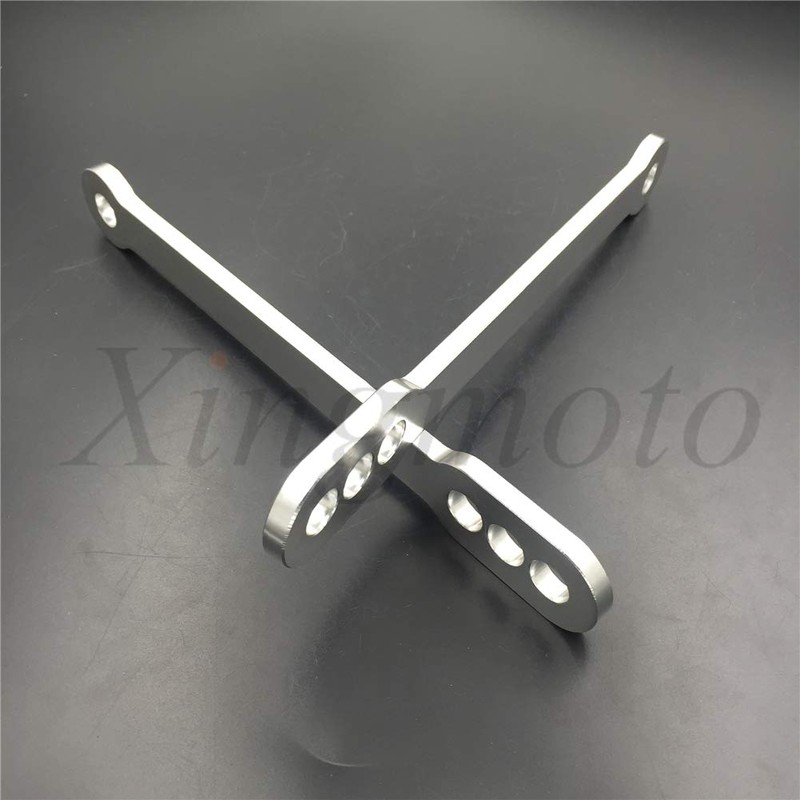 Motorcycle Bike Silver Lowering Links for Kawasaki Zx6R Zzr600 Zx9R