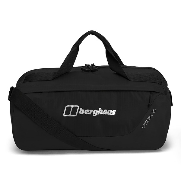 Berghaus Unisex Carry All Mule Holdall Duffel Bag, 20 L, 30 L, 50 L, Black, 20 Litre