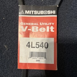 Mitsuboshi 4L540 Black V-Belt 54 L x 0.5 W in. for Fractional Horsepower Motors