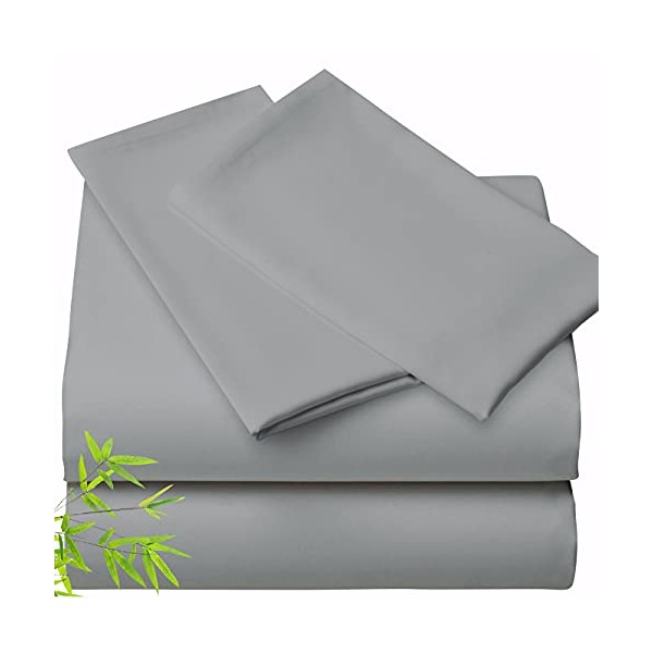Bamboo Sheet Set - 100% Bamboo Sheets King Size Soft