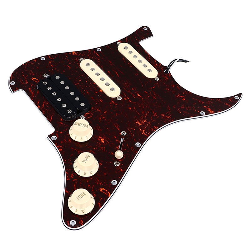 Electric Guitar Pickguard Plastic and Mental Electric Guitar Loaded Pickguard