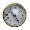 Clock Craft Insert Clocks Movement Quartz Diameter 65mm Gold or