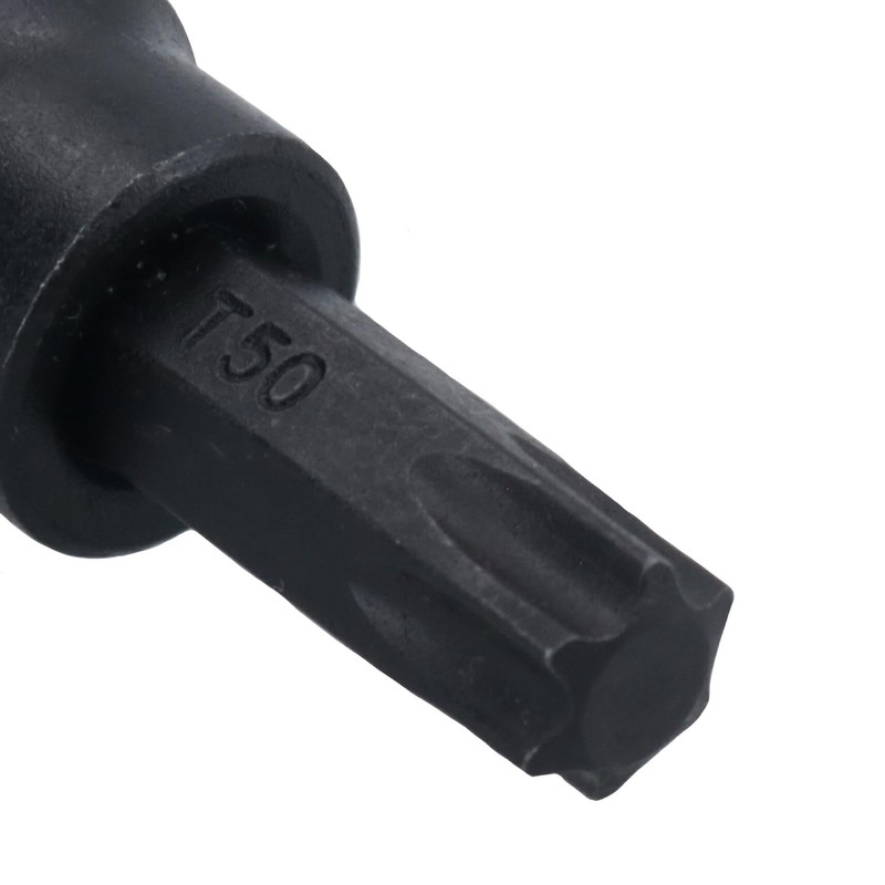 T50 Male Torx Star Impact Impacted Shallow Short Bit Socket