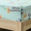 JSD Green Floral Printed Sheet Set Queen Size 6 Piece,
