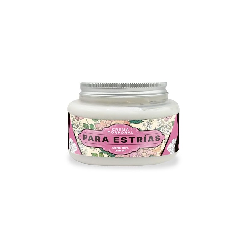 Crema Corporal para Estrías, Hidratante, 250ml