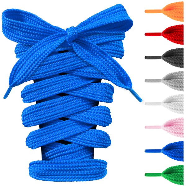 UamGlsob 2 Pairs 16MM Fat Shoe Laces for Sneakers, 5/8"