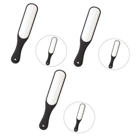 Beavorty 3pcs Foot Beauty Care Callus Remover Pedicure Rasp Foot File Stainless Steel for Home Spa Use
