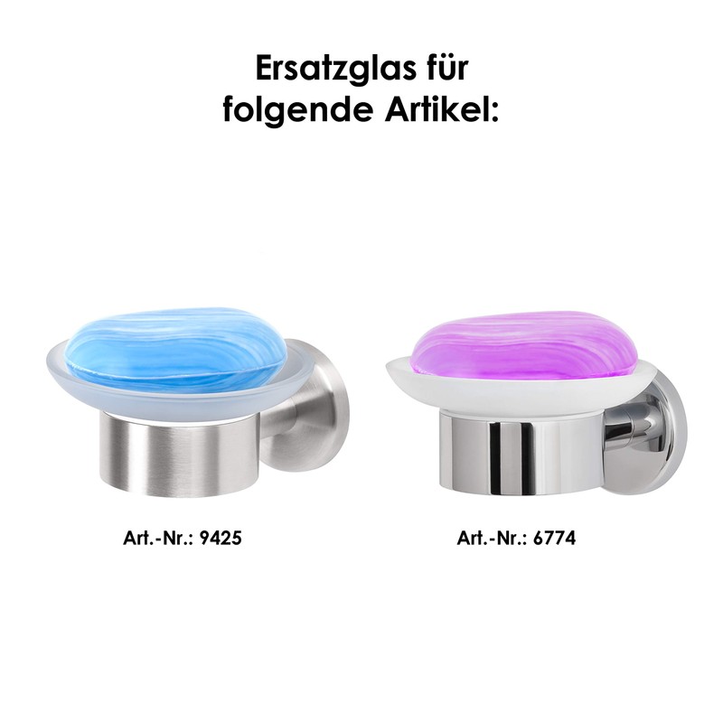 bremermann Bad-Serie Piazza & Lucente - Ersatzglas Seifenschale