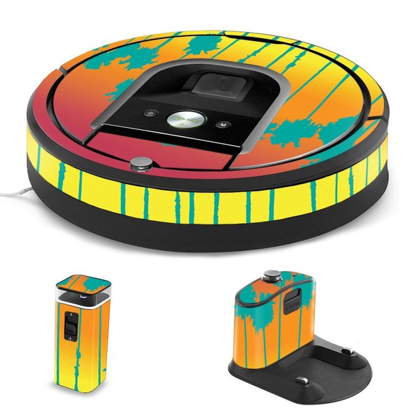MightySkins Skin Compatible with iRobot Roomba 960 Robot Vacuum -