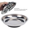 150mm Round Magnetic Parts Tray Stainless Steel 1000 to 1200