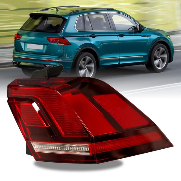 Road Hawk Rear Tail Light Brake Lamp for Volkswagen Tiguan