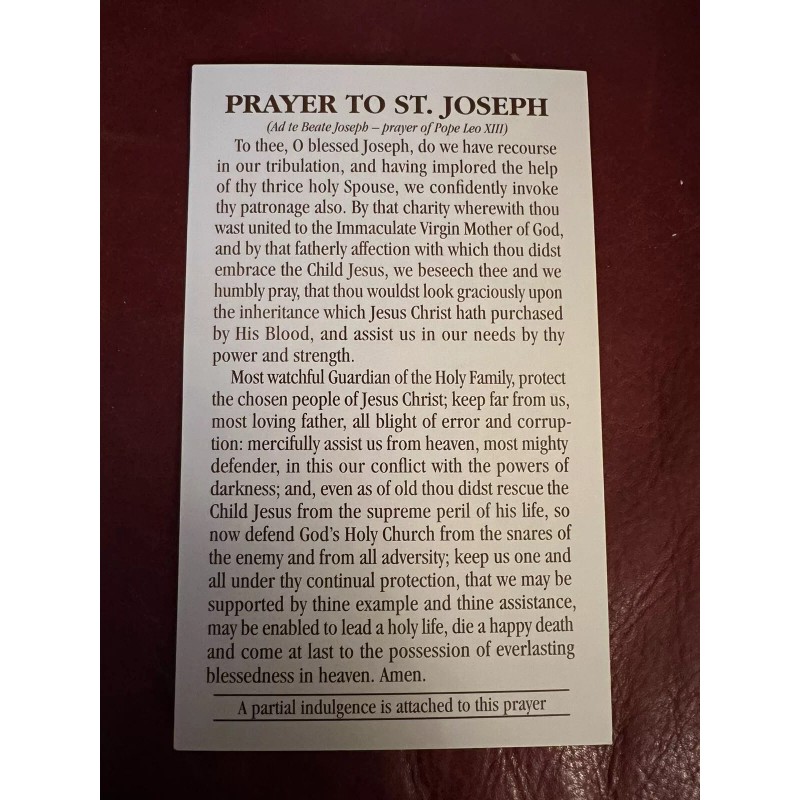 Lot of 5 Trad Catholic Prayer Card - consecration to
