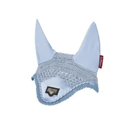 LeMieux Junior Loire Fly Hood with Soft Lycra Ears - Close Knit Crochet - Comfortable Fit Equestrian Mask - Sport Horse Wear - Mist
