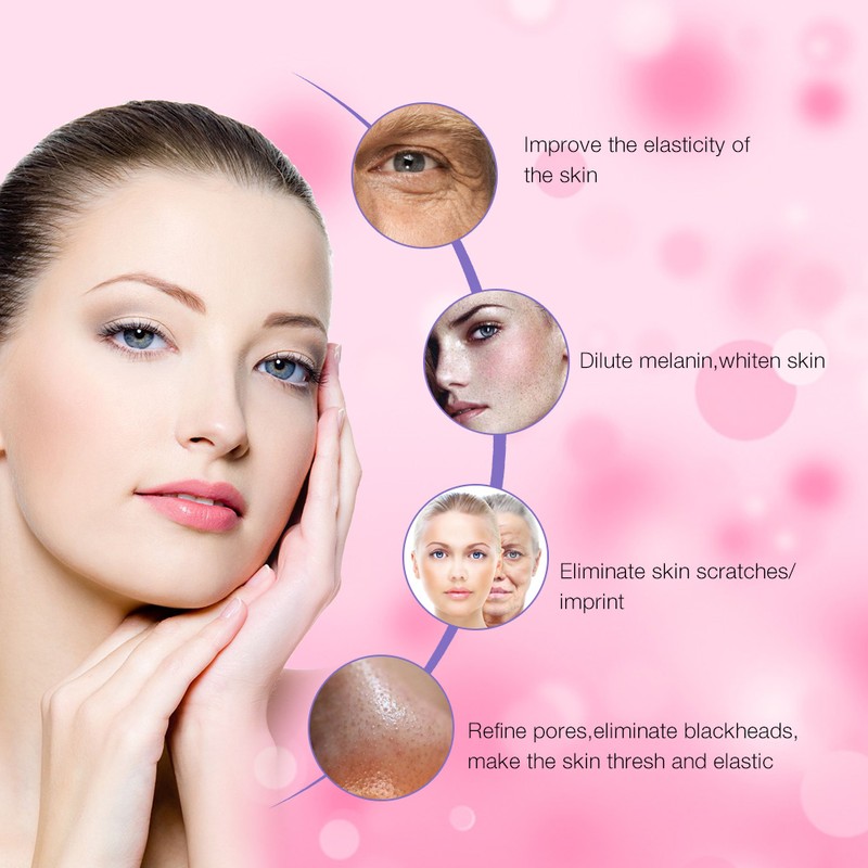 4 Replaceable Heads Blackhead Vacuum Removal Pore Acne Suction Cleanser
