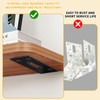 6 Pcs Thickened Angle Brackets, Adjustable Brackets with Long Slots,