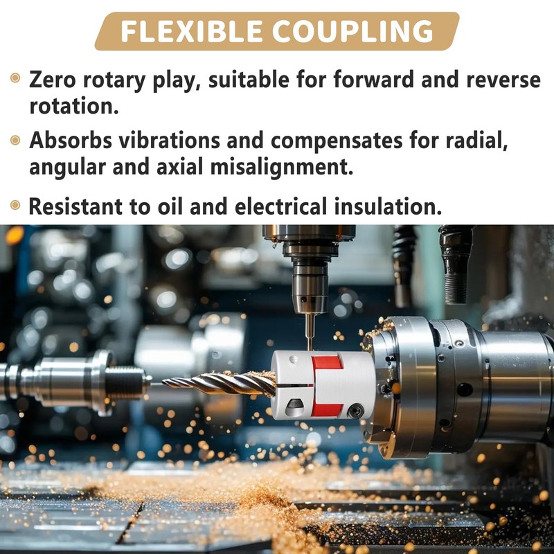 Shaft Coupling 18 mm to 19 mm Bore, L40 x