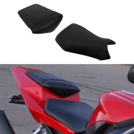 TCMT Front Rider & Rear Passenger Seat Cushion Fit For Yamaha YZFR1 YZF-R1 2002-2003