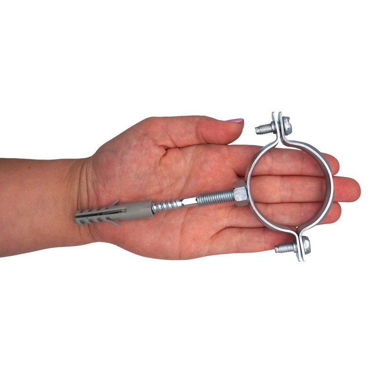 SKIR'CO (Pack of 4 pcs) Pipe Brackets for Ø 47-51
