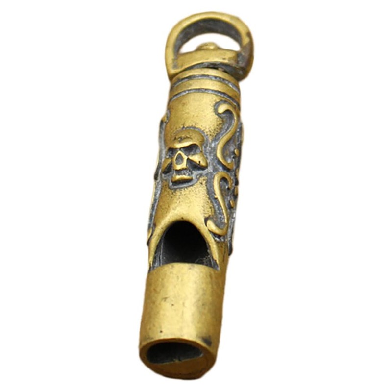 Sosoport Pendant Whistle Multi-use Decorative Keychain Whistle for Sports Survival