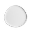 Artesa Ceramic Dinnerware Set, White Matte, 4-Piece Place Setting with