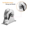Stainless Steel V Groove Roller Gate Track Roller Heavy Duty