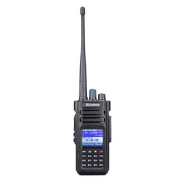 Ailunce HD1 Ham Radio, Professional Dual Band DMR/Analog Two-Way Radio - IP67 Waterproof Walkie Talkie with 3200mAh USB-C, Group Call/SOS Alert for School Security & Emergency Response
