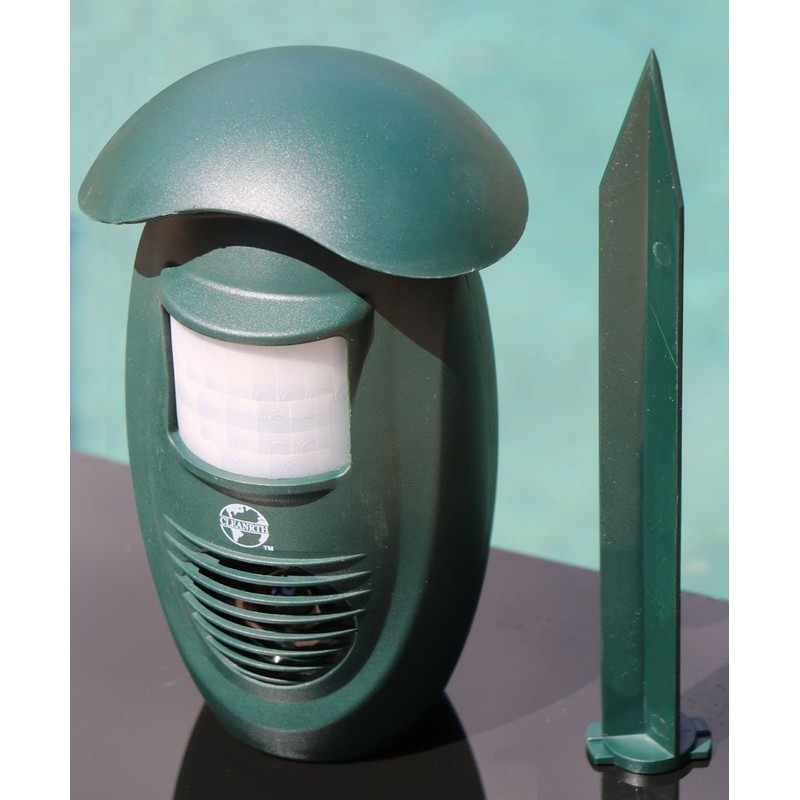 Cleanrth TSAR550 Super Advanced Ultrasonic Animal Repeller – Includes Triple