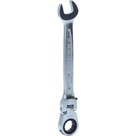 KS Tools Gelenk-GEARplus Schlüssel 11mm / 96,04Nm mit Verriegelung, verchromt, Satin-matt, auf Hänger