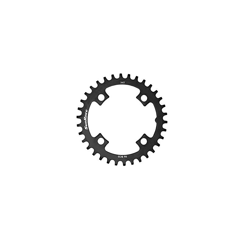 SunRace MS00 Steel Narrow-Wide Chainring - Black - 32T